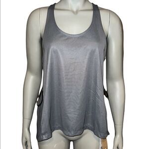 Adidas Gray Primeblue Y-Tank Top Women's Medium NWT